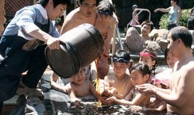 You can swim in coffee at a spa in Japan?!